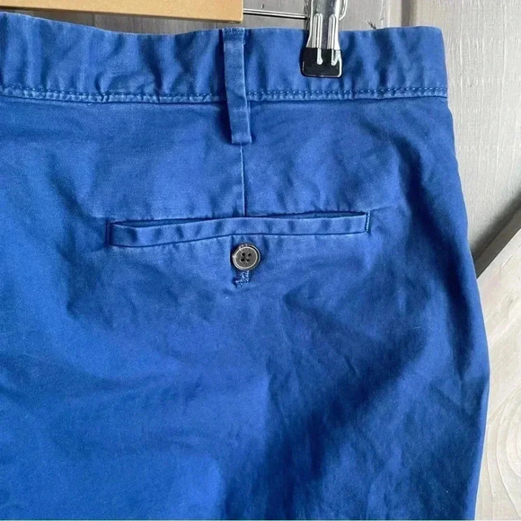 Banana Republic‎ Factory Men’s Blue Lived in Chino Short- size 38 - Picture 3 of 7